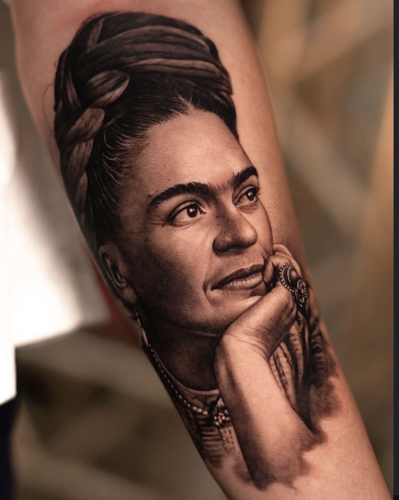 Portrait tattoo portfolio work from Titans Legacy Ink.