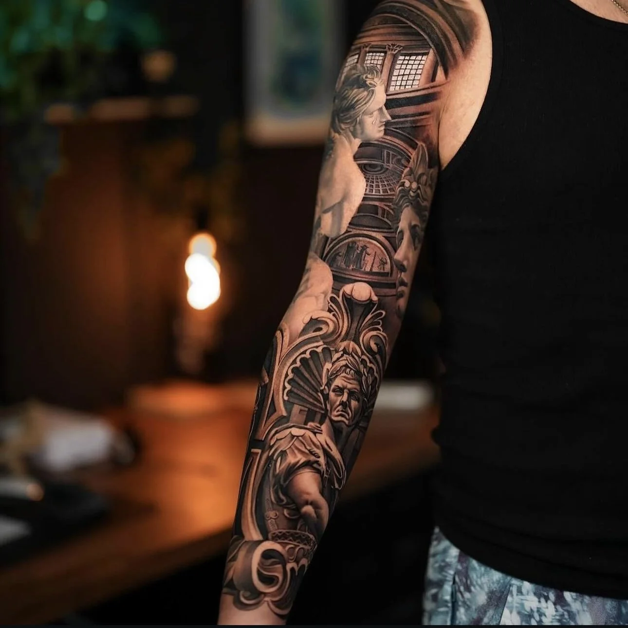 Premium tattoo studio details at Titans Legacy Ink.